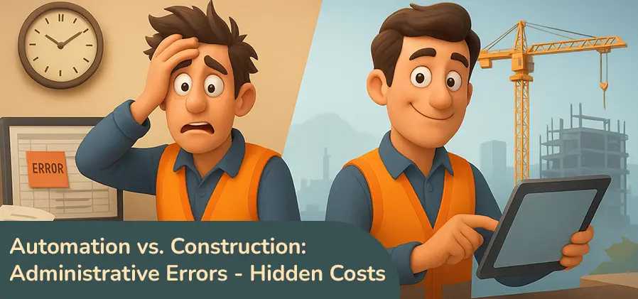 Automation vs. Construction Administrative Errors: Hidden Costs You Can’t Ignore